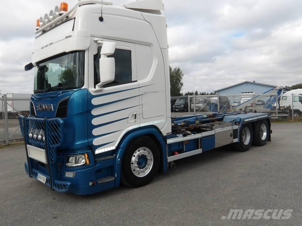 Scania R580 6x2 Vinçli kamyonlar