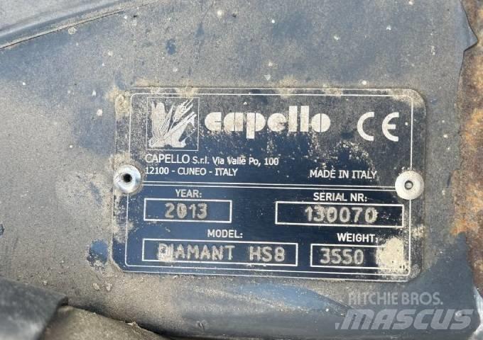 Capello diamand HS8 Biçerdöver kafaları