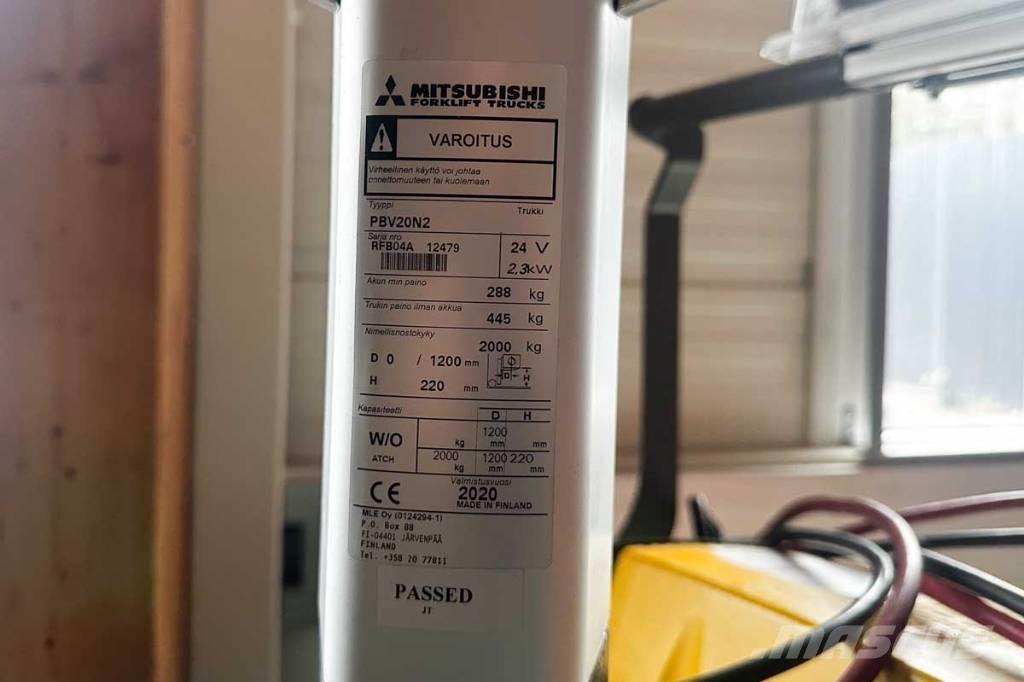 Mitsubishi PBV 20 N2 Düsük seviye platformu