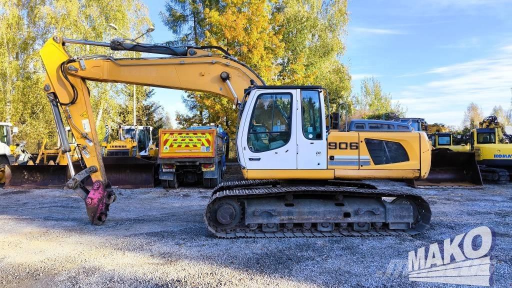 Liebherr R 906 LC Paletli ekskavatörler