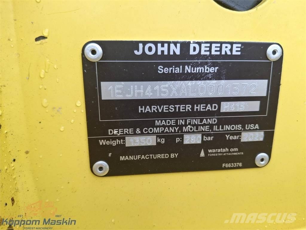 John Deere H415hd Agaç kesme robotlari