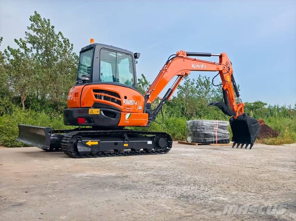 Kubota KX057-4 Mini ekskavatörler, 7 tona dek