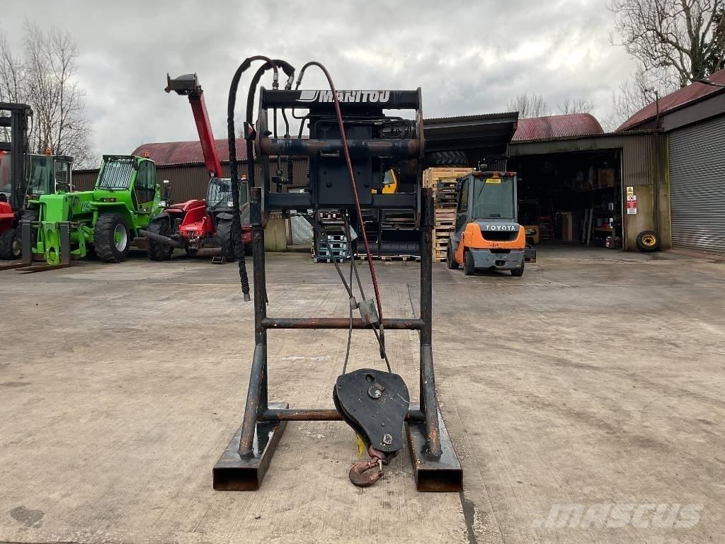 Manitou Drop Winch Teleskopik yükleyiciler