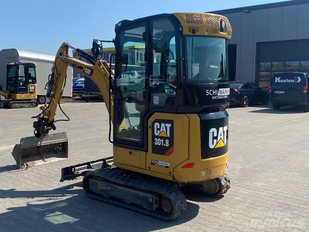 CAT 301.8 Mini ekskavatörler, 7 tona dek