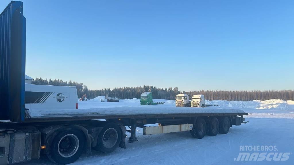 Krone Puoliperävaunu Flatbed çekiciler