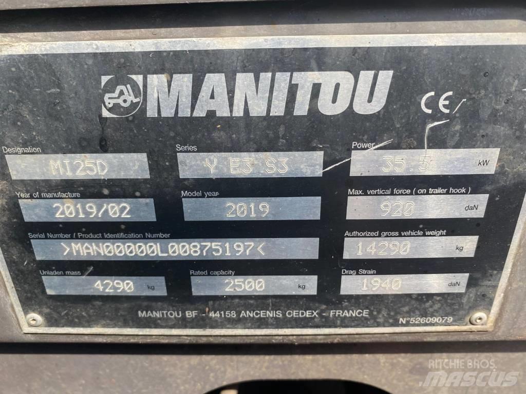 Manitou Mi25D Dizel forkliftler