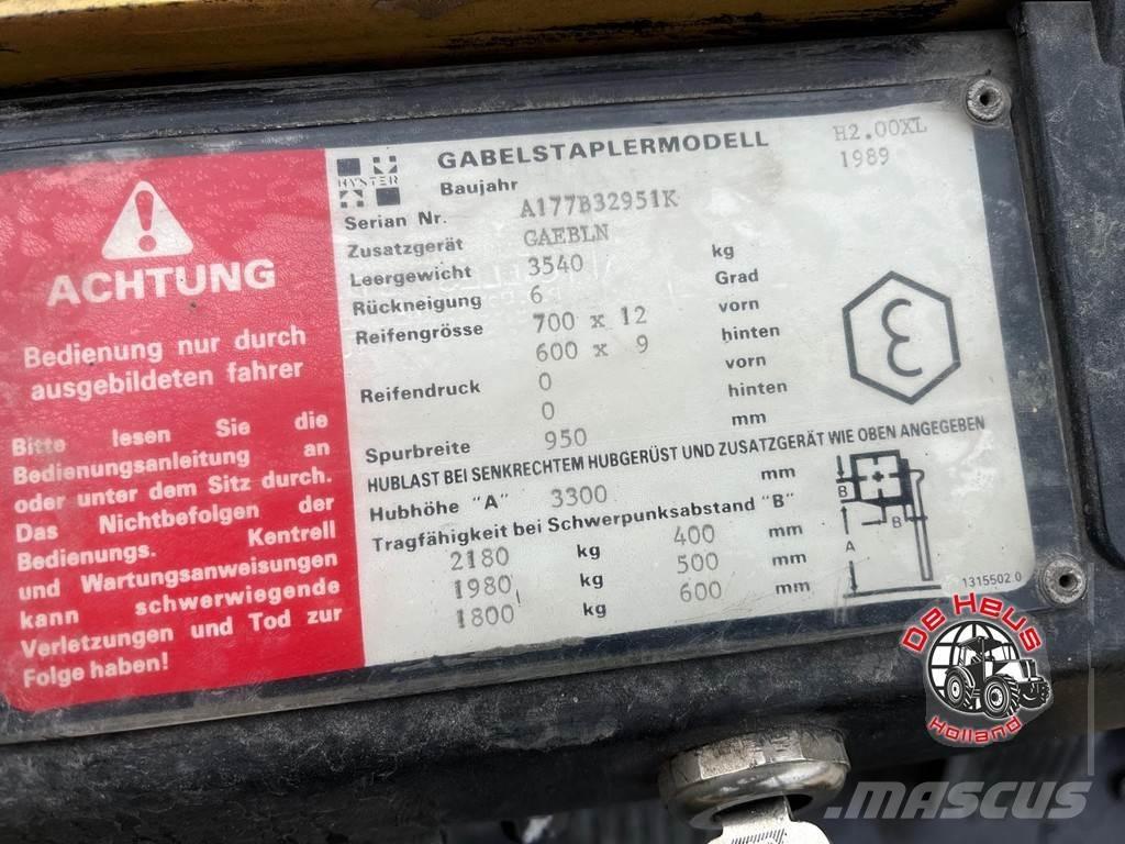 Hyster H2.00XL Diger