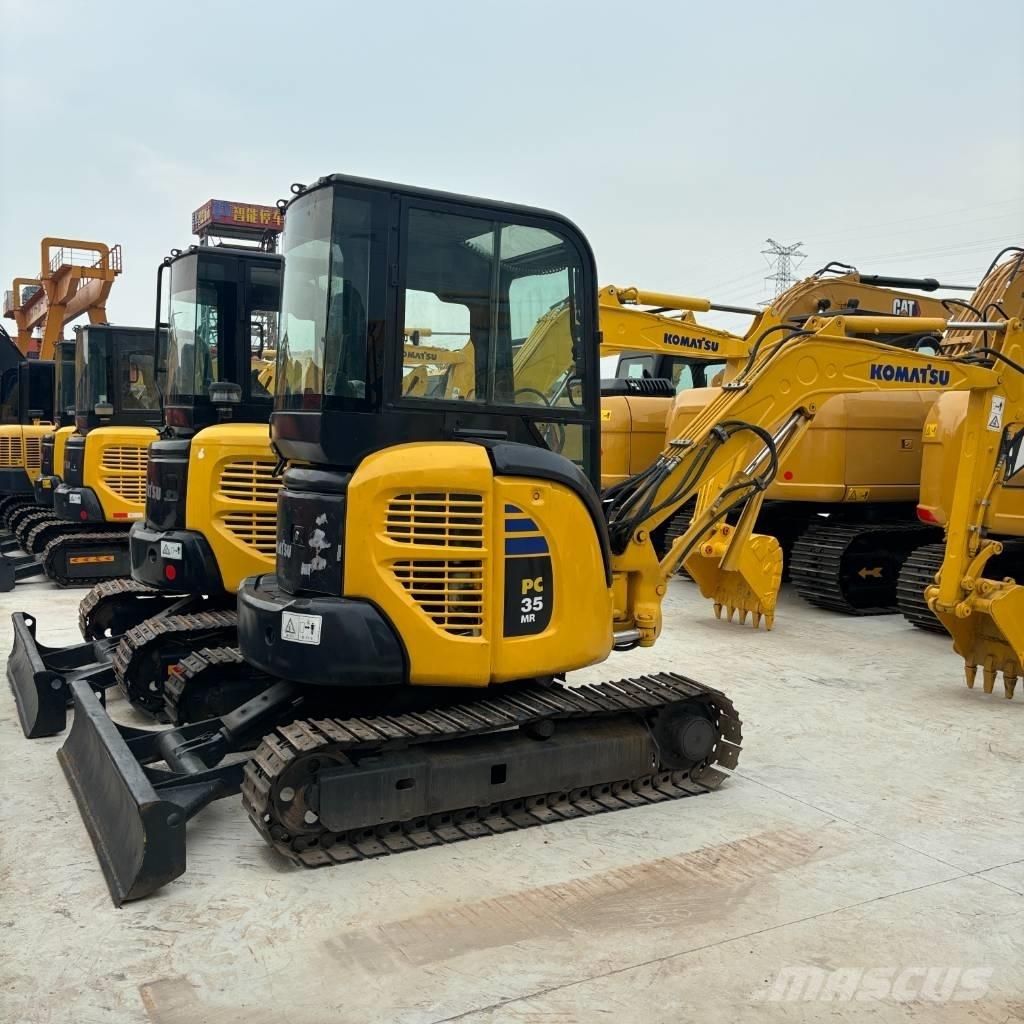 Komatsu PC 35 MR Mini ekskavatörler, 7 tona dek