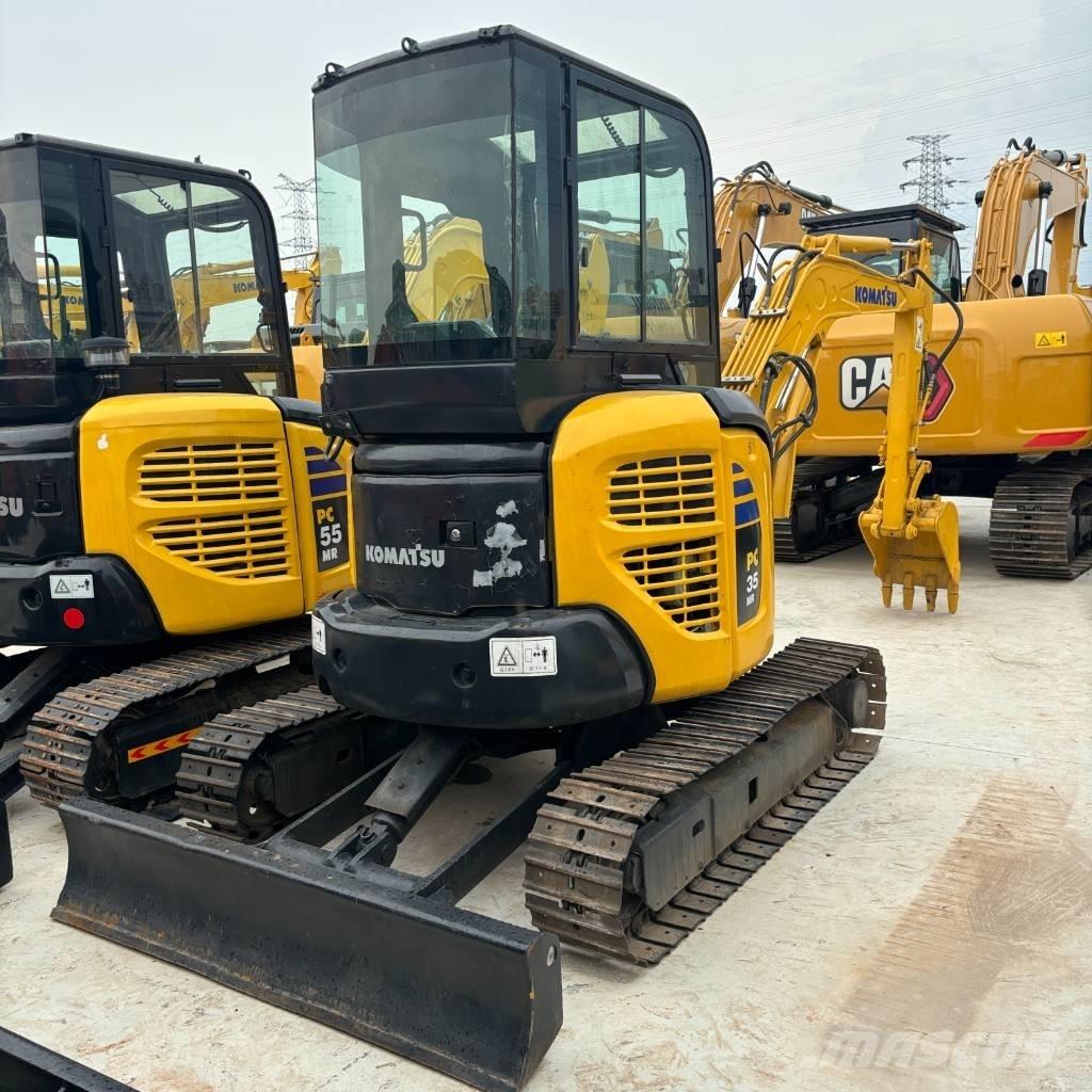 Komatsu PC 35 MR Mini ekskavatörler, 7 tona dek