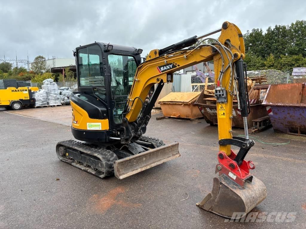 Sany SY 26 U Mini ekskavatörler, 7 tona dek