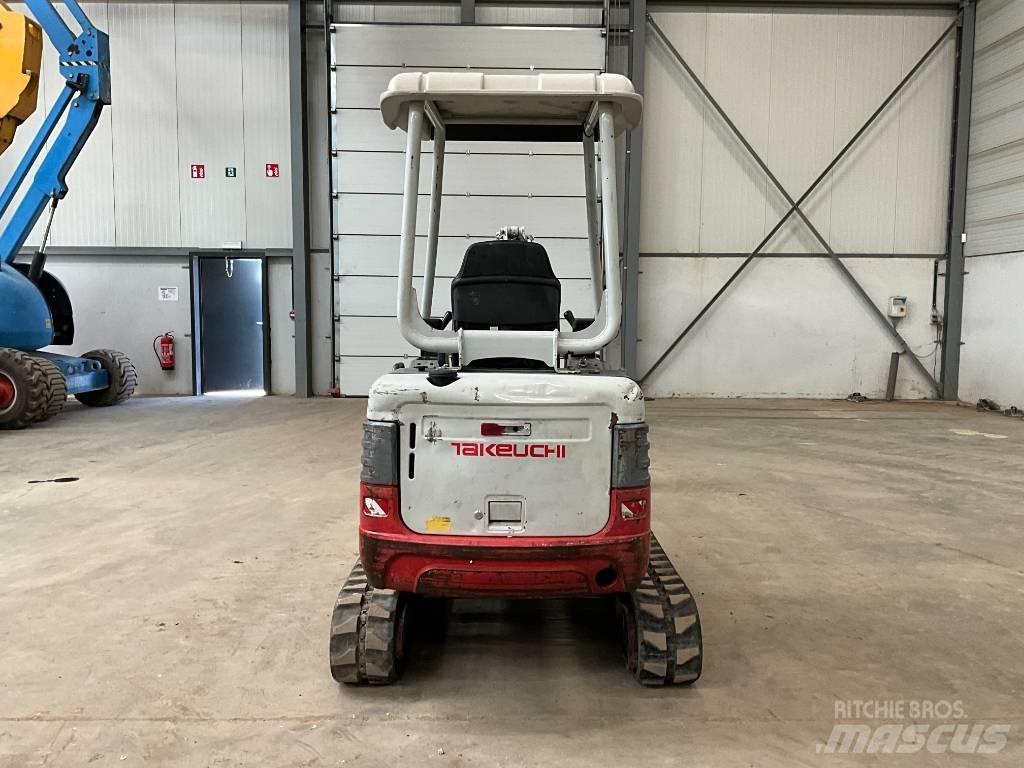 Takeuchi TB 219 Mini ekskavatörler, 7 tona dek