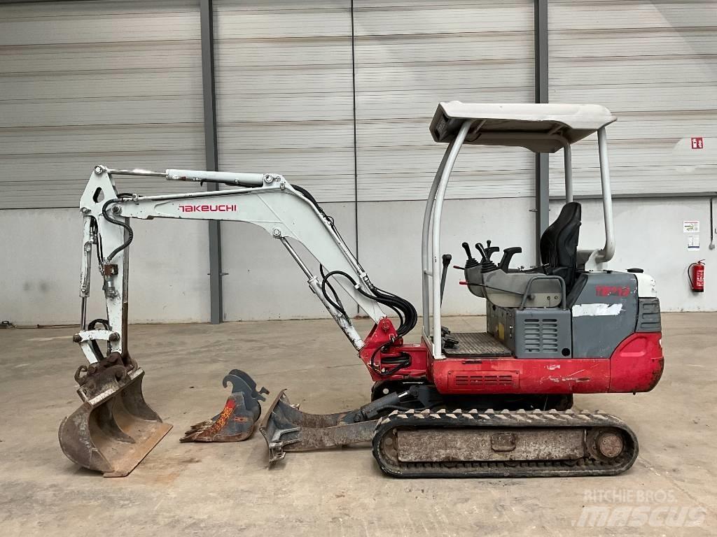 Takeuchi TB 219 Mini ekskavatörler, 7 tona dek