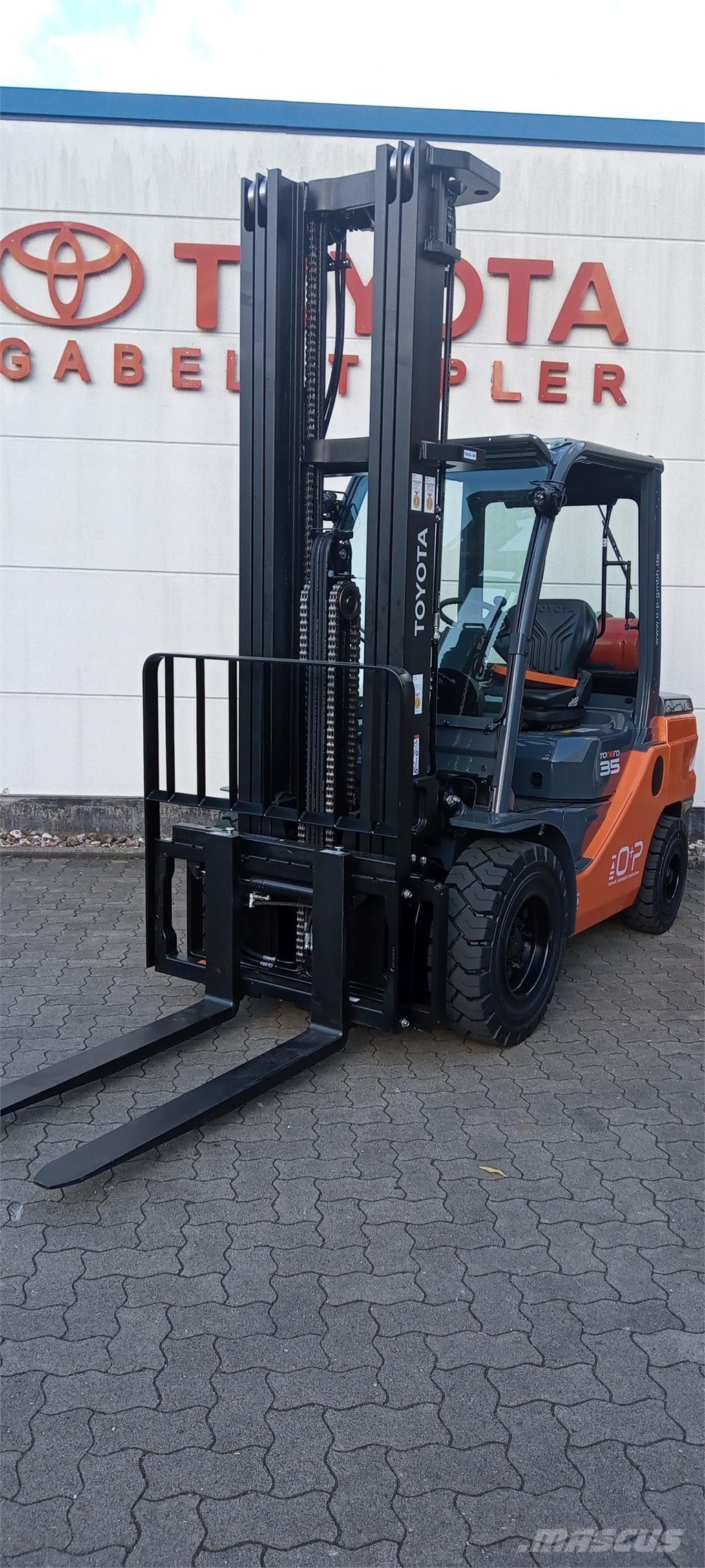 Toyota 02-8FGJF35 LPG'li forkliftler