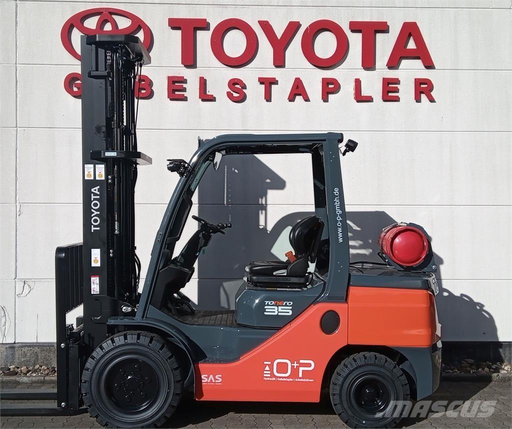 Toyota 02-8FGJF35 LPG'li forkliftler