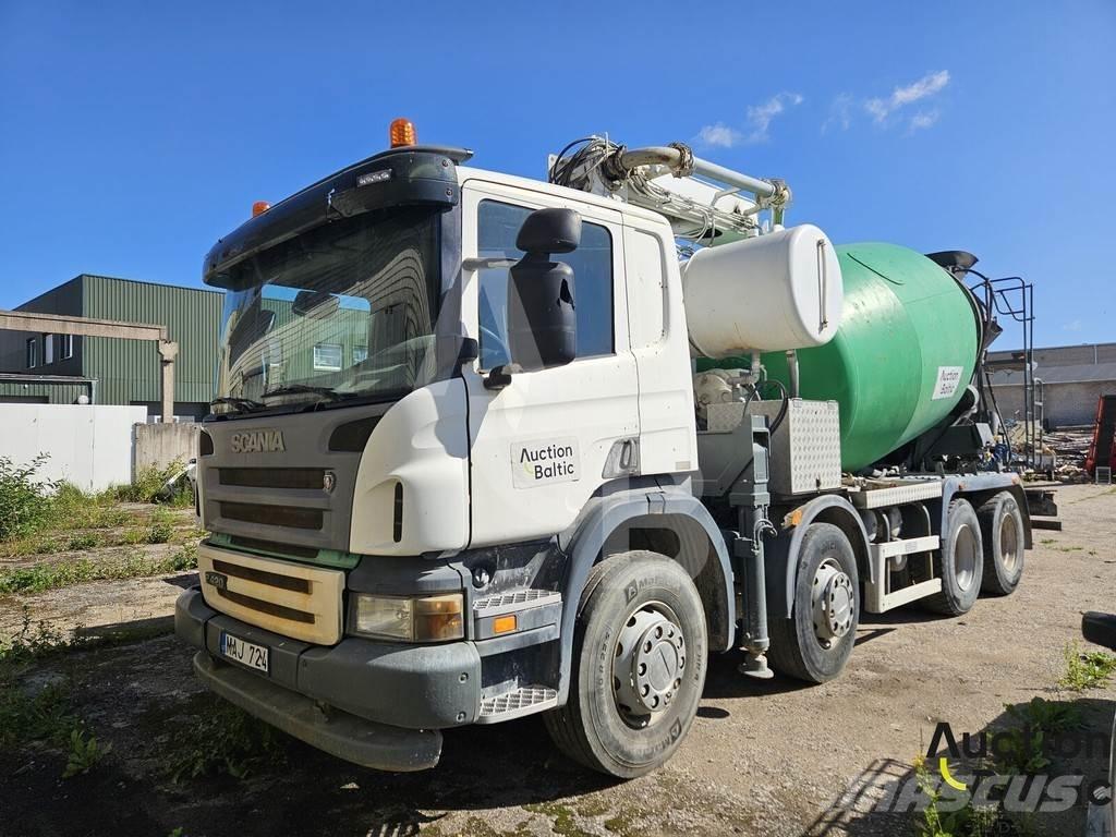 Scania P 420 Beton pompaları