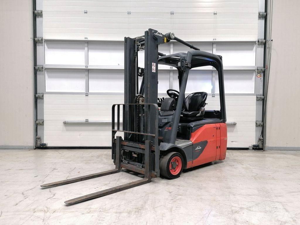 Linde E16-02 Elektrikli forkliftler