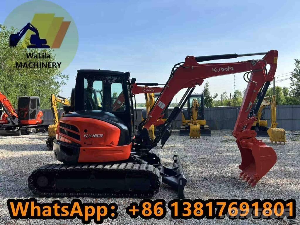 Kubota KX 163 Mini ekskavatörler, 7 tona dek