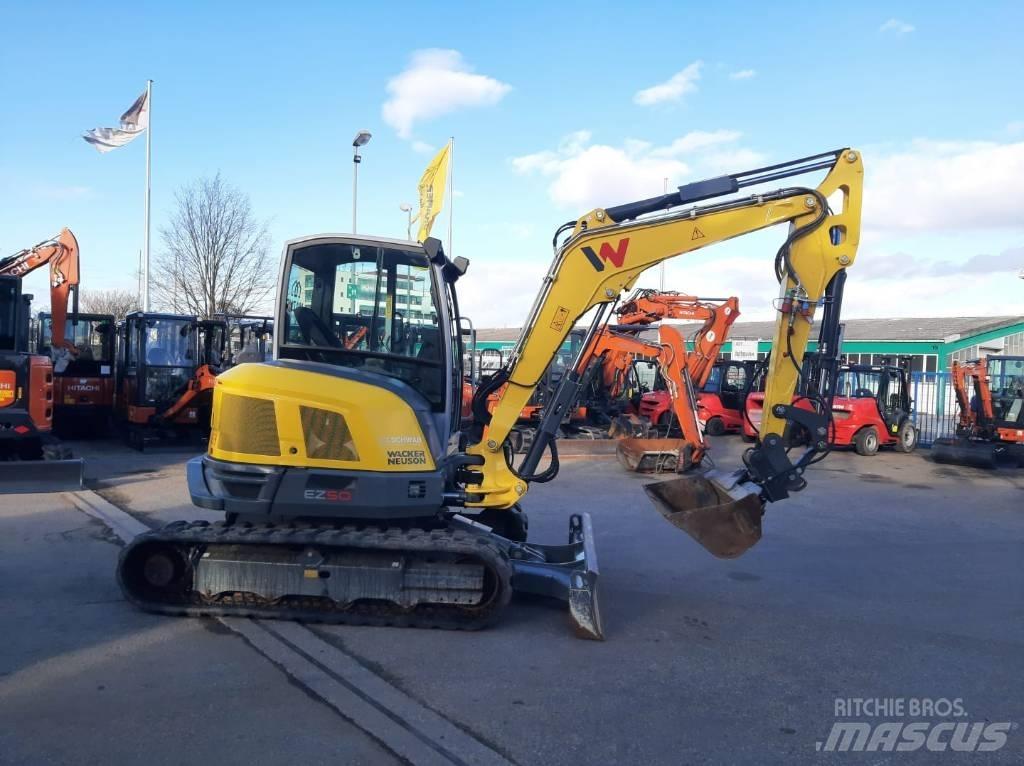 Wacker Neuson EZ 50 Paletli ekskavatörler
