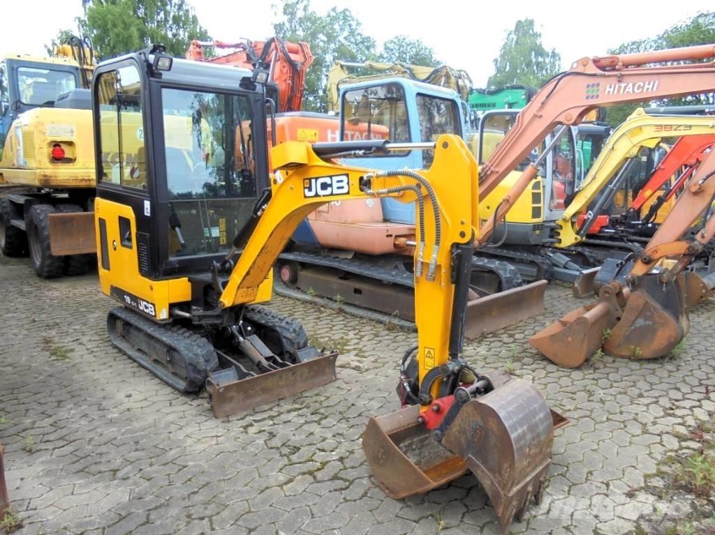 JCB 19 C-1 Mini ekskavatörler, 7 tona dek