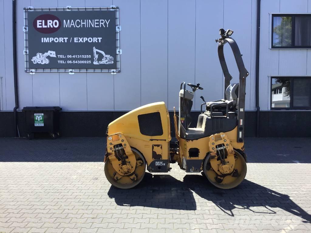 Volvo DD 25 Çift tamburlu silindirler