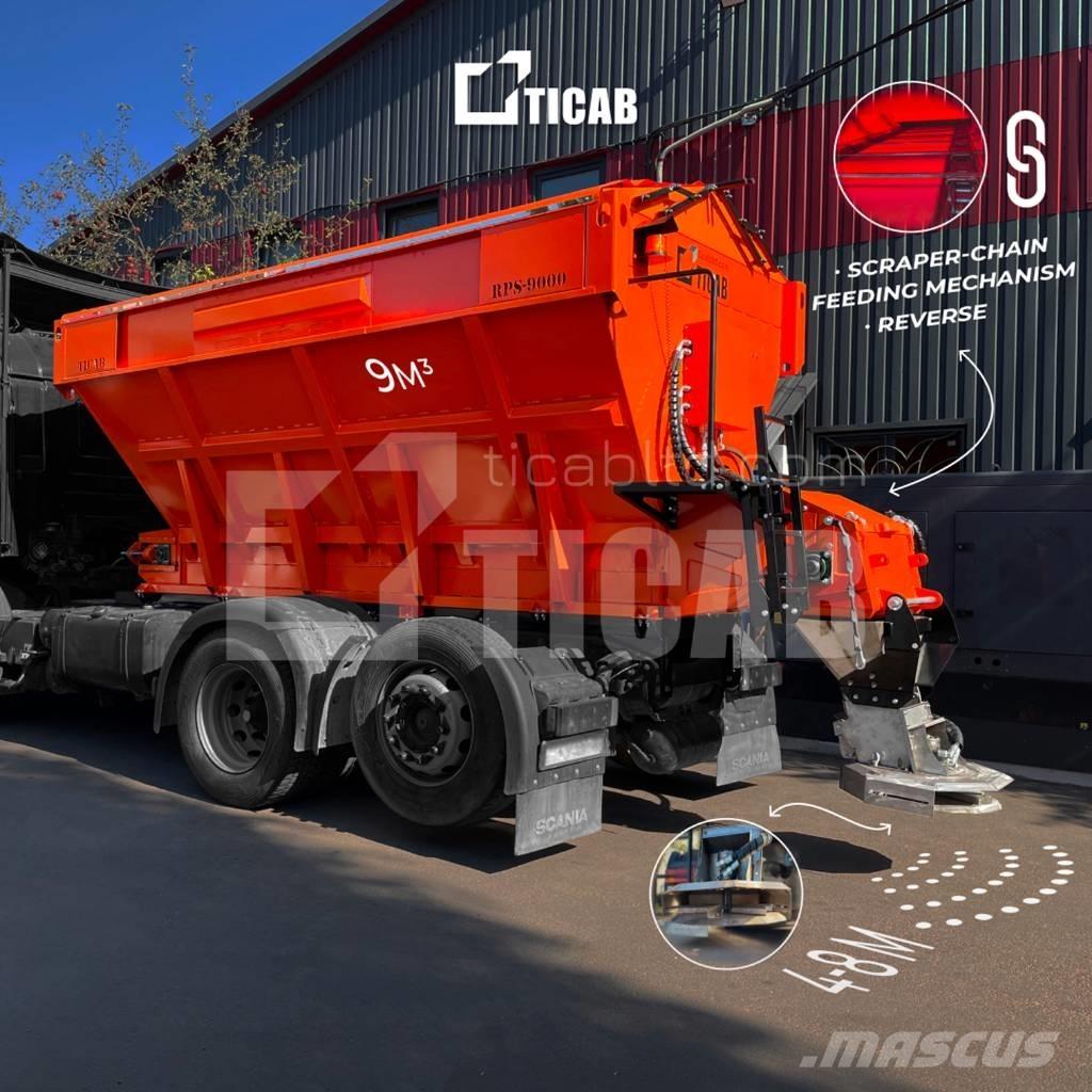 Ticab RPS-9000 Bitüm pülverizatörleri