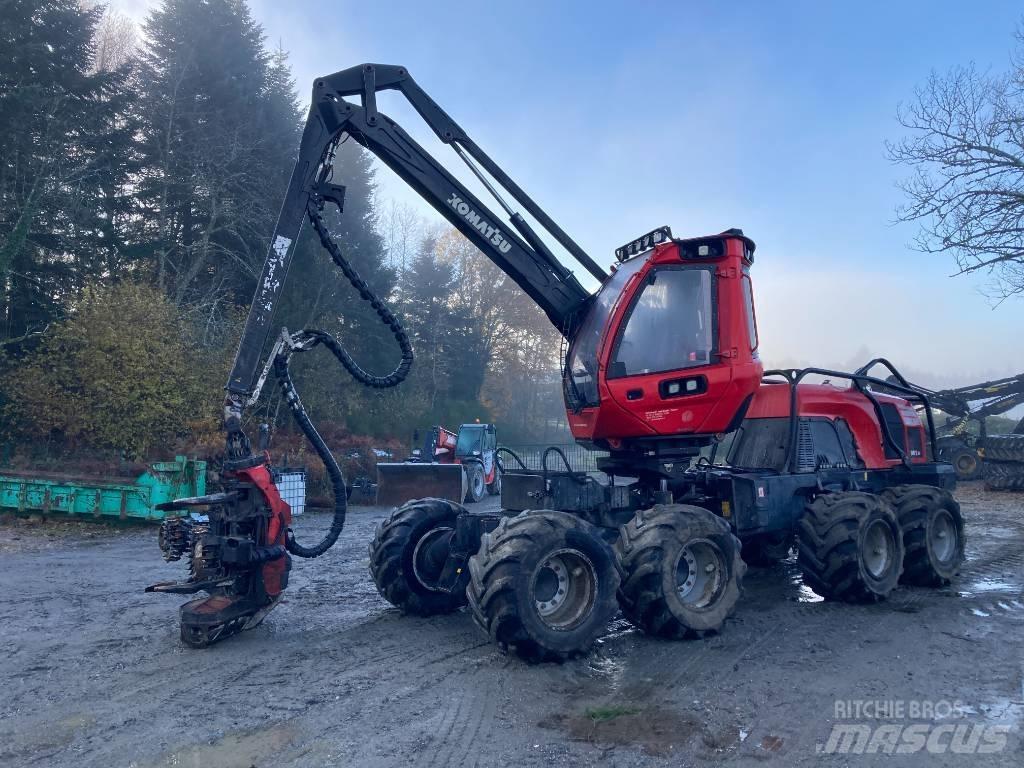 Komatsu 901XC Biçerdöverler