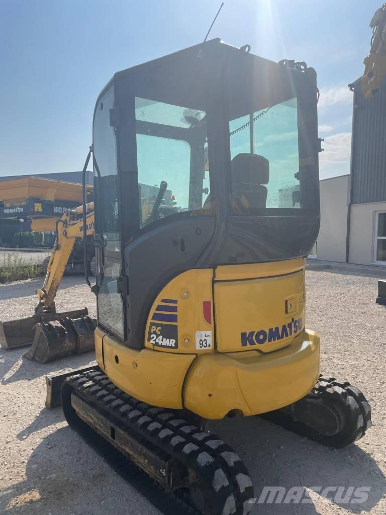 Komatsu PC 24 MR-5 Mini ekskavatörler, 7 tona dek