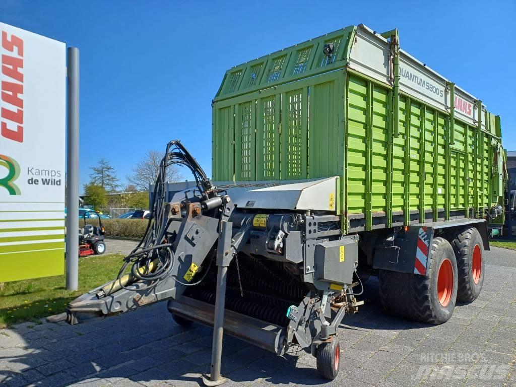 CLAAS Quantum 5800 S Kendi yükler römorklar