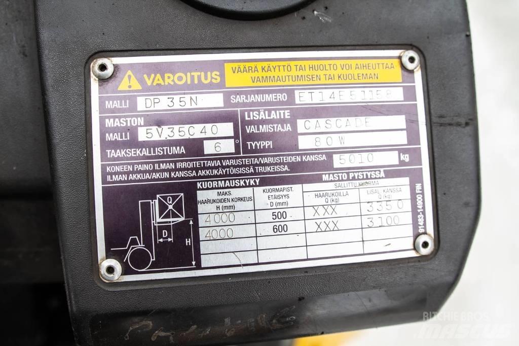 CAT DP 35 N Dizel forkliftler