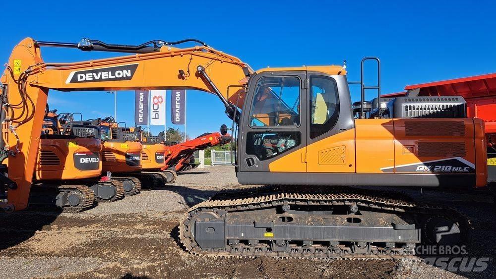 Develon DX 210 NLC-7 Paletli ekskavatörler