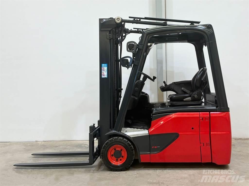 Linde E16 02 Elektrikli forkliftler