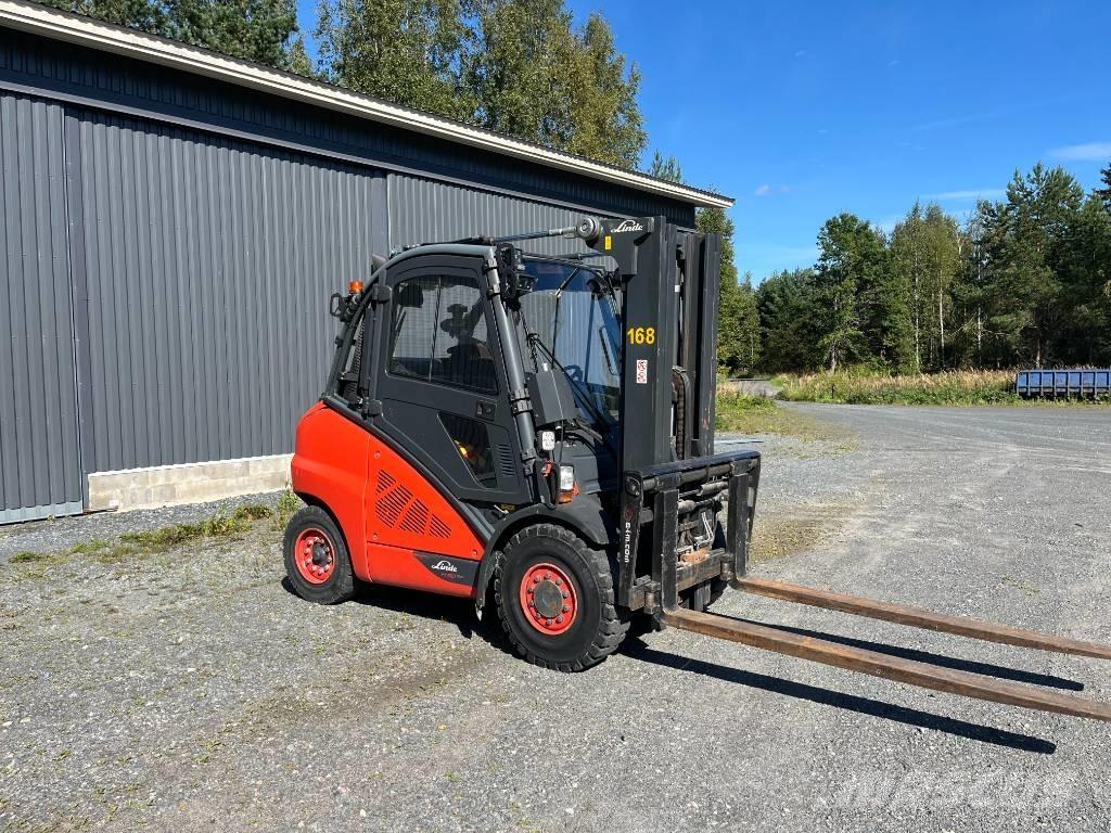 Linde H50T-02 LPG'li forkliftler