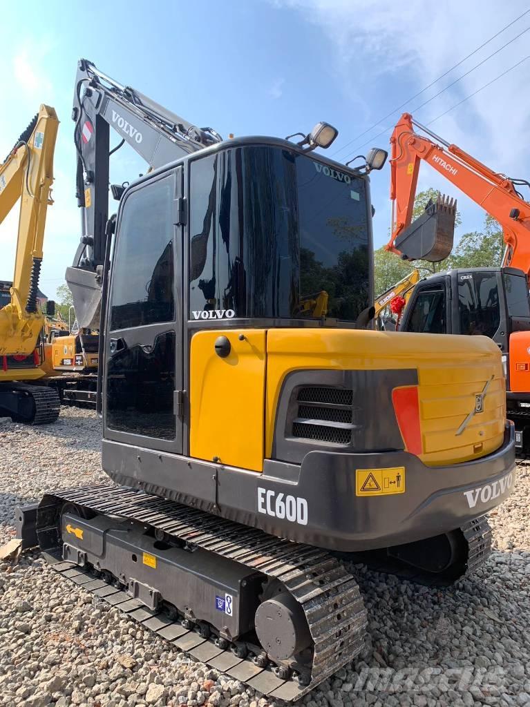 Volvo EC 60 D Mini ekskavatörler, 7 tona dek