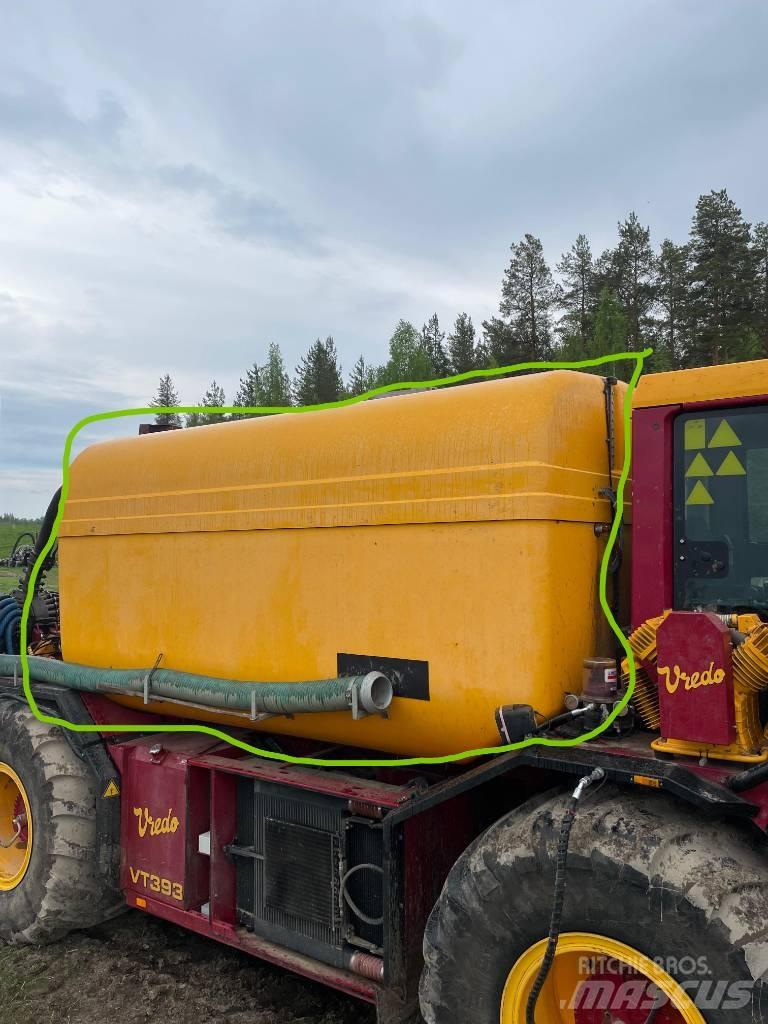 Vredo 19000V vt3936 Sivi gübre ve ilaç tankerleri