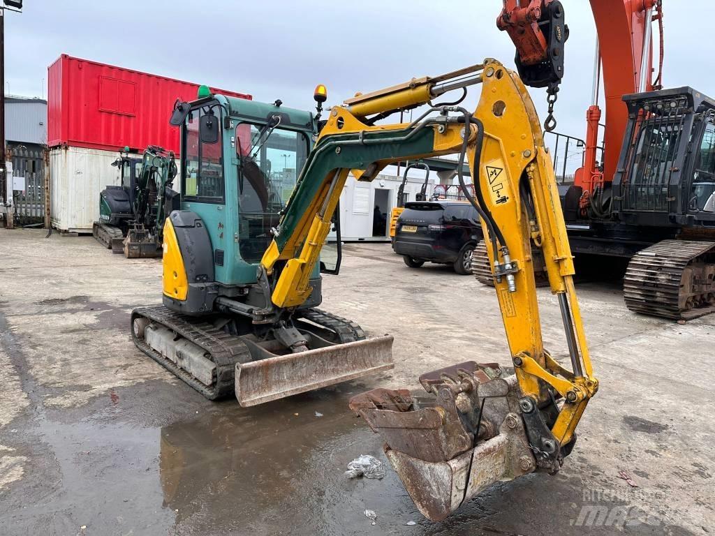 Yanmar Vio 33 U Mini ekskavatörler, 7 tona dek