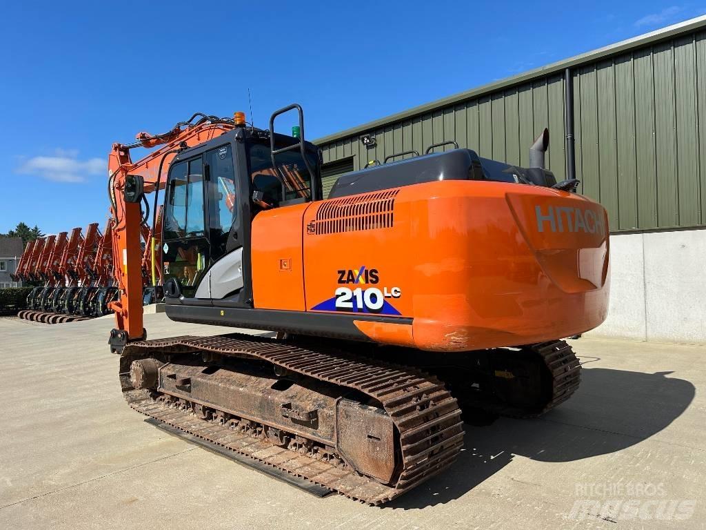 Hitachi ZX 210 LC-6 Paletli ekskavatörler