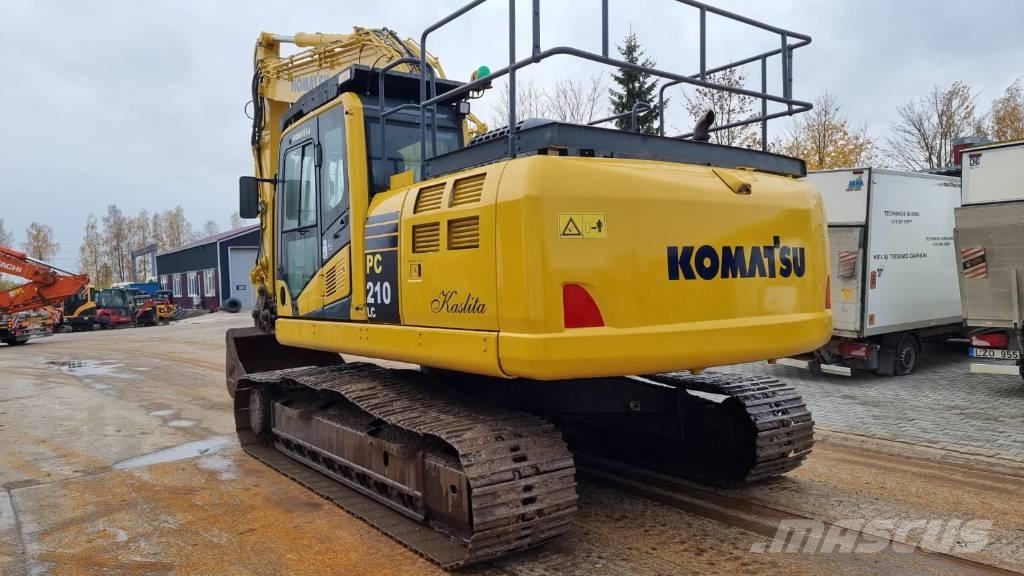 Komatsu PC 210 LC-10 Paletli ekskavatörler