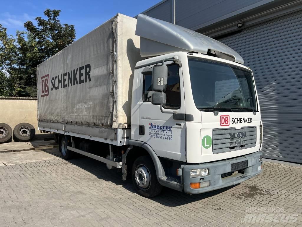 MAN TGL 8.180 Kayar tenteli kamyonlar