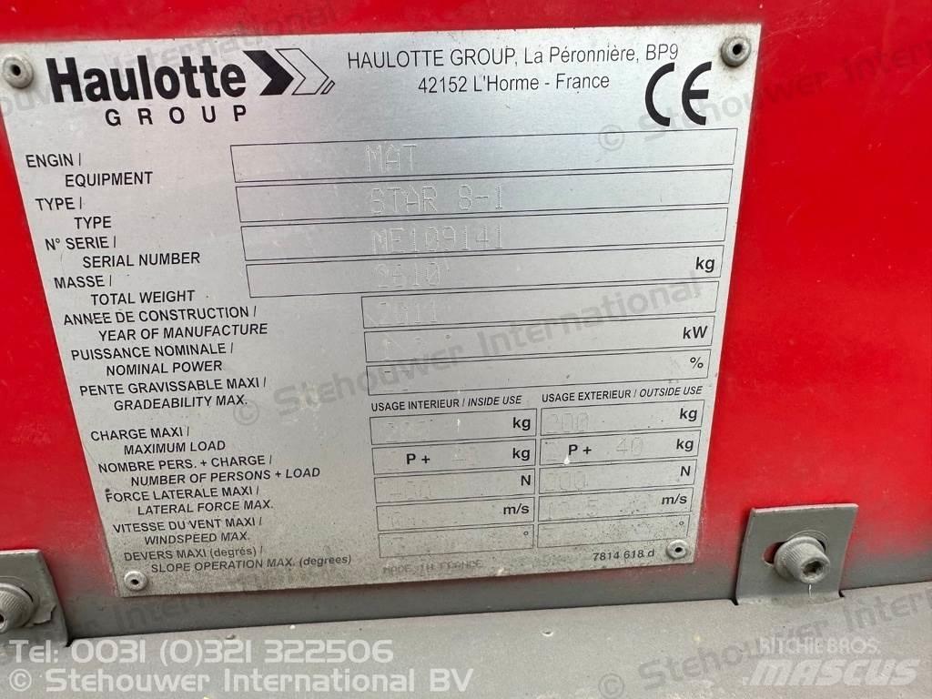 Haulotte STAR 8 Diger lift ve platformlar