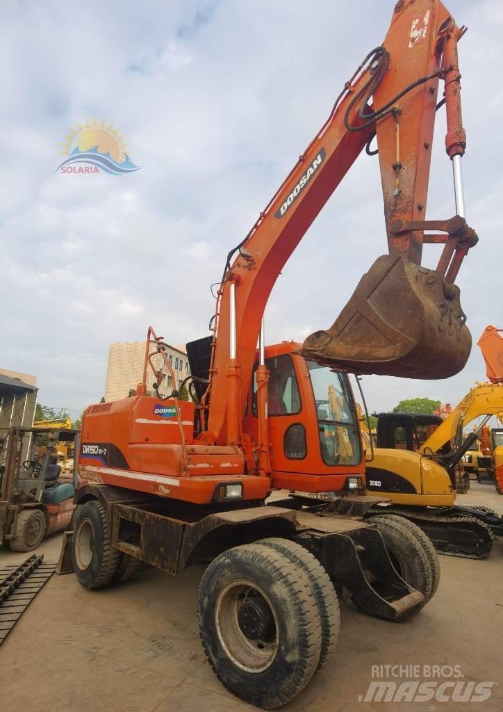 Doosan DH 150 W-7 Lastik tekerli ekskavatörler