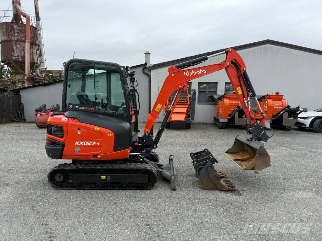 Kubota KX 027-4 Mini ekskavatörler, 7 tona dek
