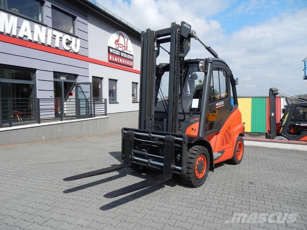 Linde H40D-02 Dizel forkliftler