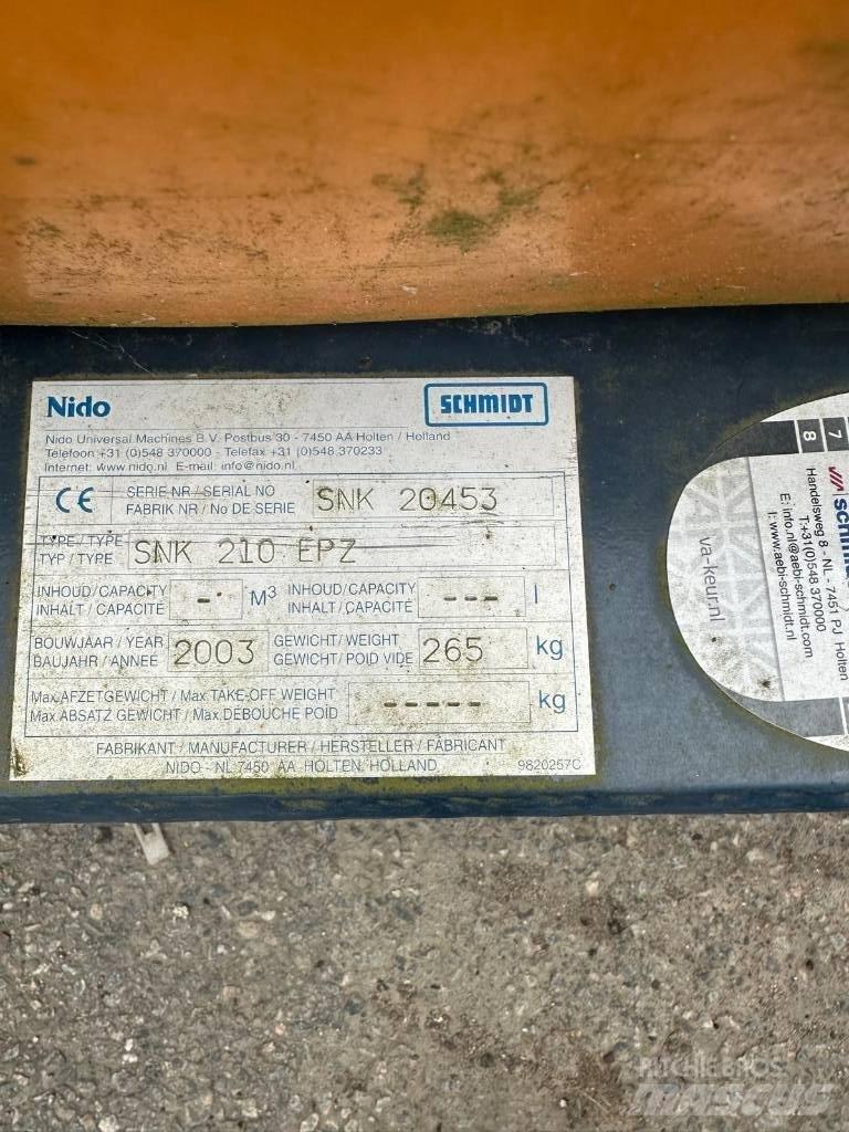Nido SNK210EPZ Kar küreme biçaklari