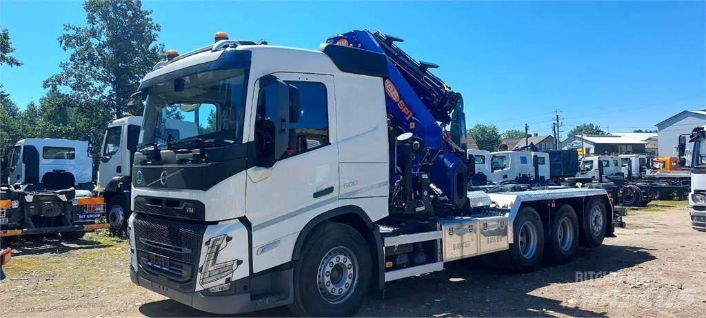Volvo FM 500 8X4 Araç üzeri vinçler