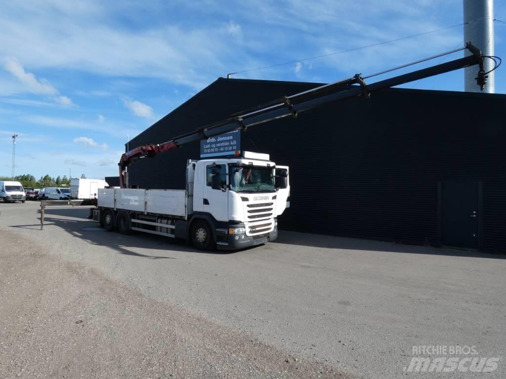Scania G 450 Araç üzeri vinçler