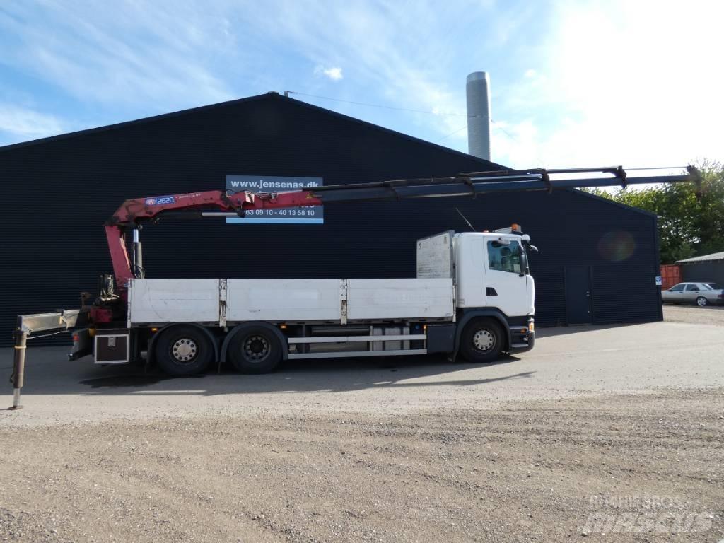 Scania G 450 Araç üzeri vinçler