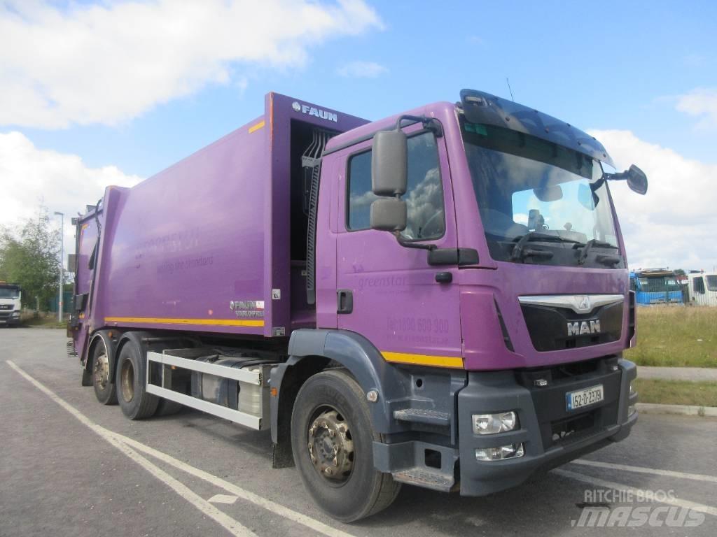 MAN TGM26.290 Atik kamyonlari
