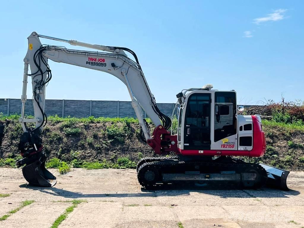 Takeuchi TB 2150 Paletli ekskavatörler