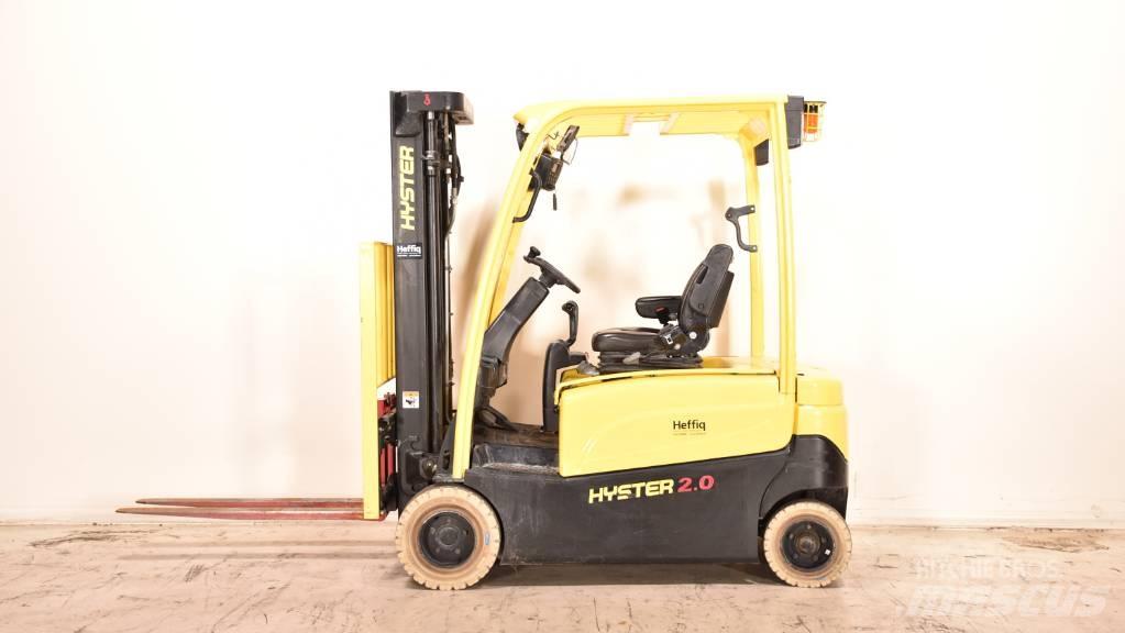 Hyster J 2.0 XN Elektrikli forkliftler