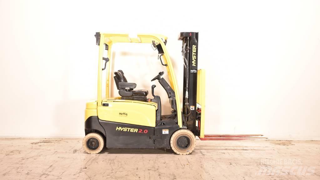 Hyster J 2.0 XN Elektrikli forkliftler